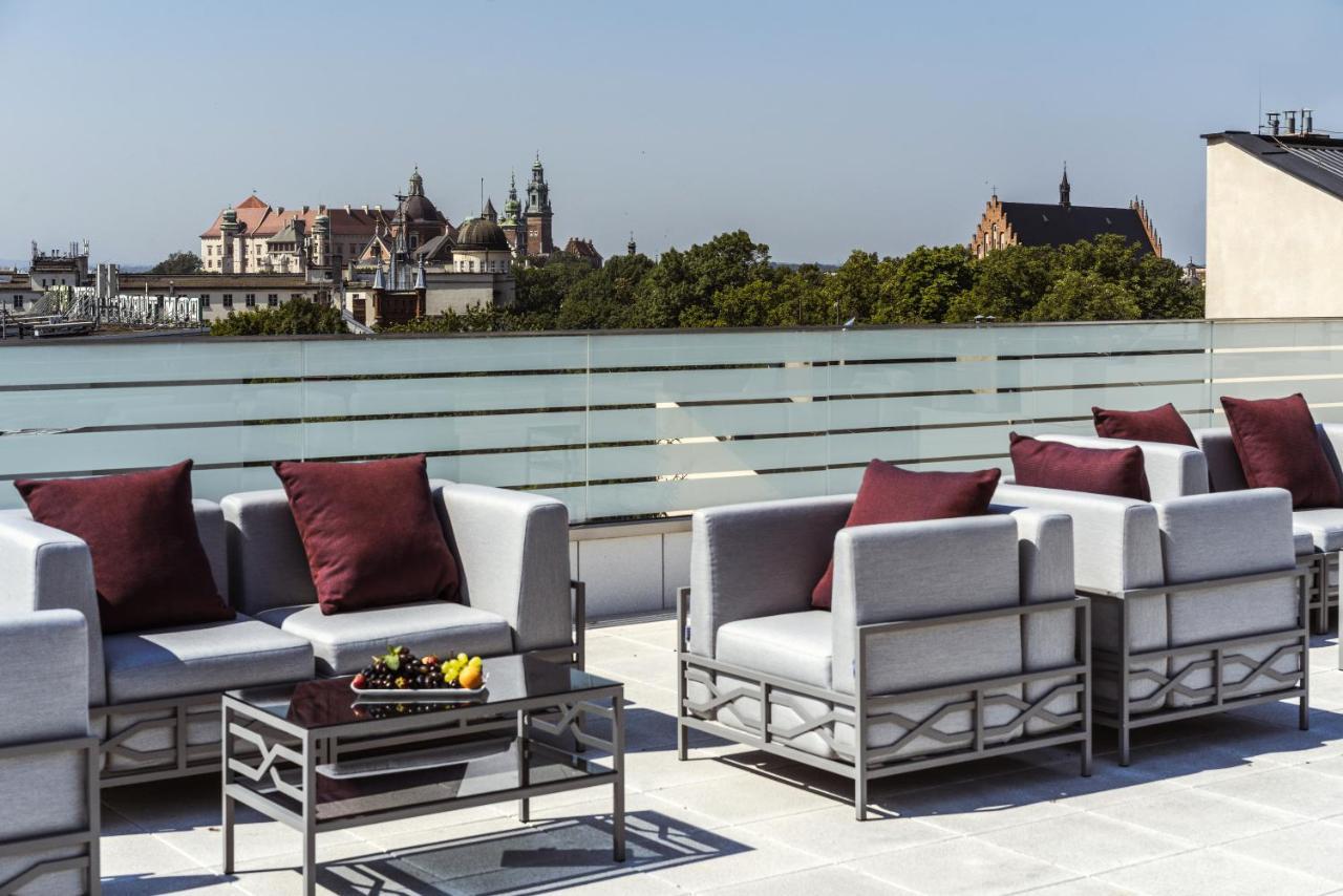 Hotel Ferreus Modern Art Deco Cracovia Esterno foto The rooftop terrace